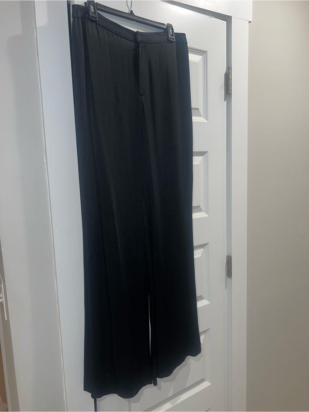 Ellen Tracy Black Wide-Leg Pants